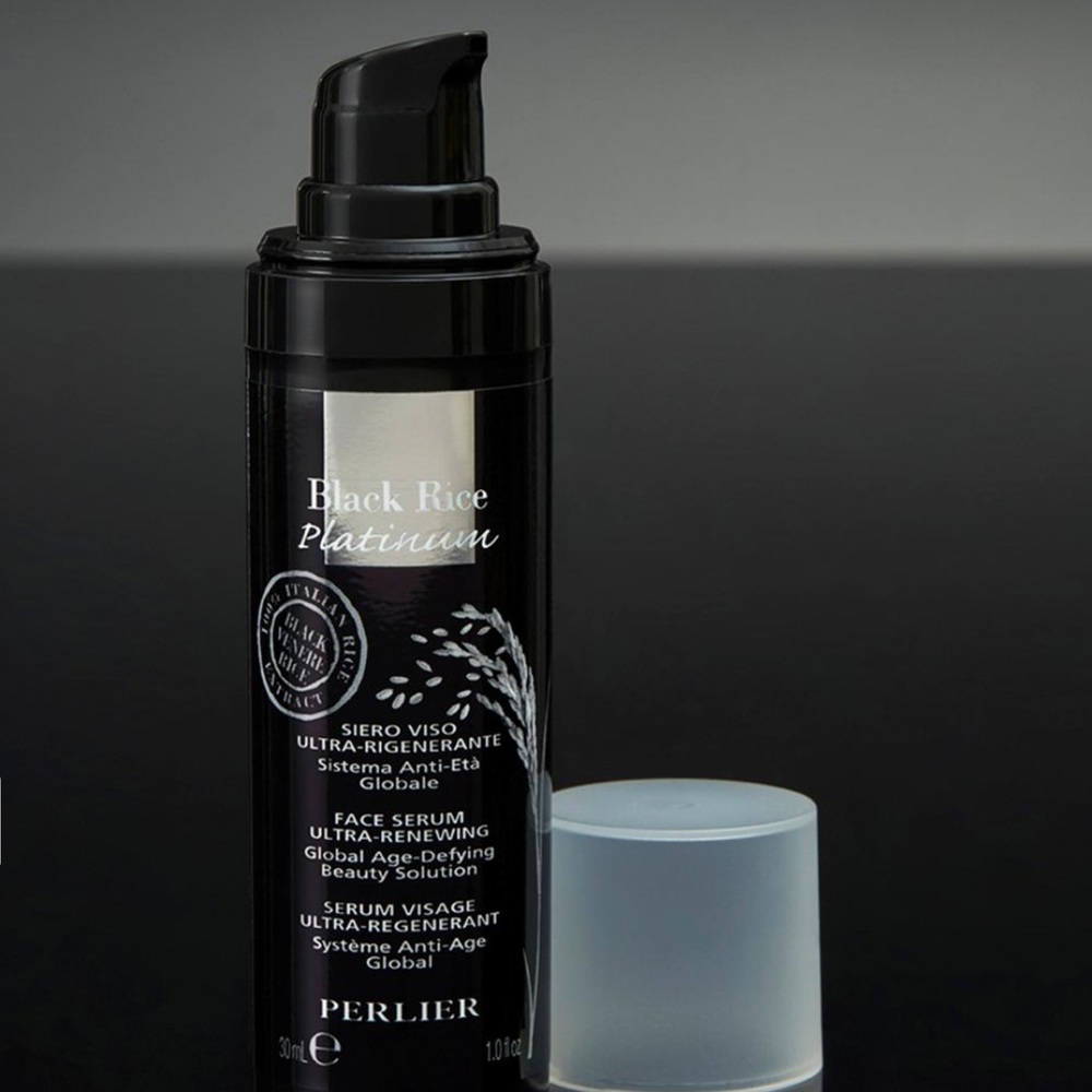 Perlier Risarium Black Rice Platinum Face Serum
